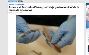 EFE CatalunyaArranca el festival oríGenes, un “viaje gastronómico” de la mano de artesanos(11/06/21)