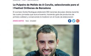 El Español (Quincemil)La Pulpeira de Melide de A Coruña, seleccionada para el I Festival OríGenes de Barcelona (21/04/21)