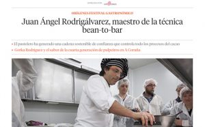 La Vanguardia ComerJuan Ángel Rodrigálvarez, maestro de la técnica bean-to-bar(21/04/2021)
