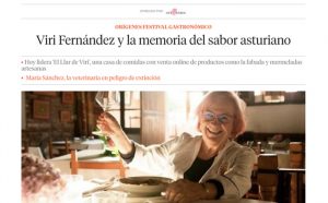 La Vanguardia ComerViri Fernández y la memoria del sabor asturiano(21/04/2021)