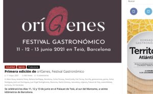OrigenonlinePrimera edición de oríGenes, Festival Gastronómic(11/05/21)