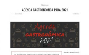 The Gourmet JournalAgenda gastronómica para 2021(16/04/21)