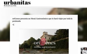 Urbanitas MagazineoriGenes Festival Gastronómico llegará a Barcelona en junio(30/04/21)